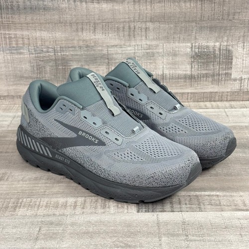 Brooks Beast GTS 24 Grey Men's Size 13 Wide (2E) Sneakers Athletic Shoe **READ**