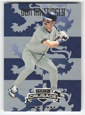 2025 Panini Crusade #31 Don Mattingly Silver