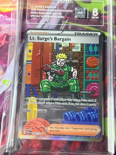 Lt. Surge's Bargain graded TAG 8 for sale on eBay