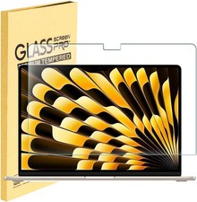 Tempered Glass Screen Protector for MacBook Air 15 Inch Laptop Protective Access