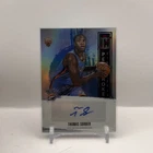 2025 Topps Signature Thomas Sorber Base (RAW)