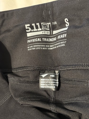 5.11 Tactical Layla Leggings Women’s Size S Black NWT - Picture 2 of 7