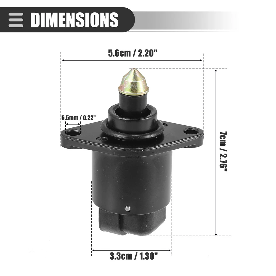 Válvula de control de aire de ralentí de coche para Chrysler Town & Country 1986-1988 No.4288298 Foto 4 de 4