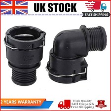2PCS Heater Matrix Inlet & Outlet Hose Connector For Vauxhall Mokka&Mokka Opel