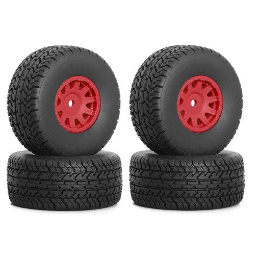 4PCS Wheel Hub Tires For ARRMA 1/14 MOJAVE GROM RC Crawler Car Upgrade Parts - Picture 13 of 17