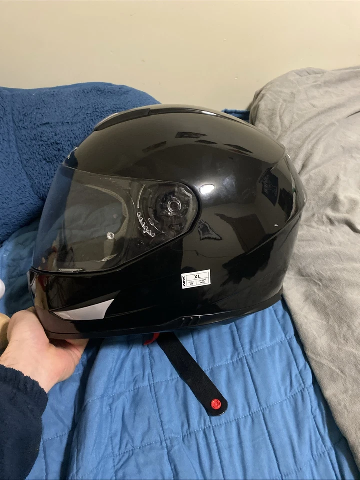 Casco de motociclista Foto 2 de 4