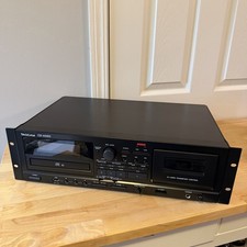 Tascam CD-A580 Rackmount Cassette/CD/USB MP3 Player Recorder Combo