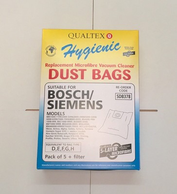 BOSCH VACUUM CLEANER BAG BAGS BSF1310AU/04 ULTRA 13