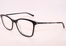 NEW BEBE BB5187 001 JET CRYSTAL BLACK AUTHENTIC DESIGNER EYEGLASSES 55-16