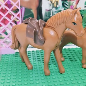 LEGO Belville Lot 7585 7583 5890 Horse Stable Puppies Dollhouse Parts Box Manual