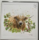 Noel Tatt Bree Merryn Christmas Card Cogan Highland Cow
