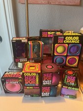 AUTHENTIC NeeDoh Lot of 11 DOHNUT -TEENIE - COLOR CHANGE - DREAM DROP  MORE 