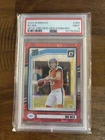 2024 Donruss Optic Preview Bo Nix Rated Rookie Red Pandora PSA Mint 9