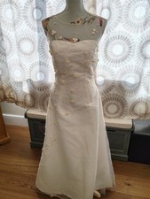 Wedding Dress Size 12, White, Romantica