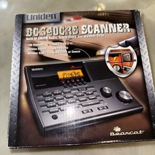 Uniden Bearcat BC340CRS Scanner AM/FM Radio Alarm Clock Weather 100 Channels