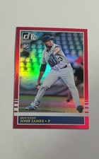 2019 Panini Donruss - Retro 1985 Josh James #223 Holo Red (RC)
