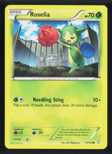 Pokemon Roselia Dragons Exalted 13/124 LP