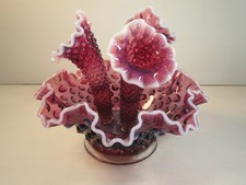 Fenton Plum Opalescent Hobnail for sale | eBay
