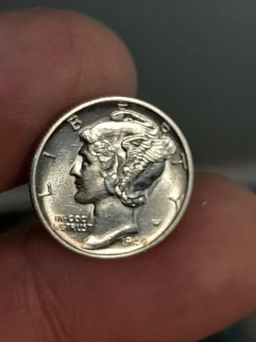 1940- S Mercury Dime BU