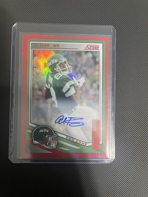 2025 Panini Score - Al Toon Red Zone Auto /20