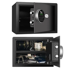 Biometric Home Safe, Fingerprint Gun Safe Lock Box,Money Box for Jewelry Hand...