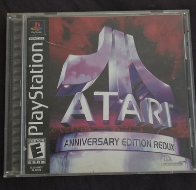 Infogrames Atari Anniversary Edition Redux PS1 2001 NTSC-U/C Manual Included E