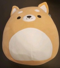 NEW Squishmallows Kellytoys Shiba Inu Angie 12" Dog Plush Puppy Stuffed Animal