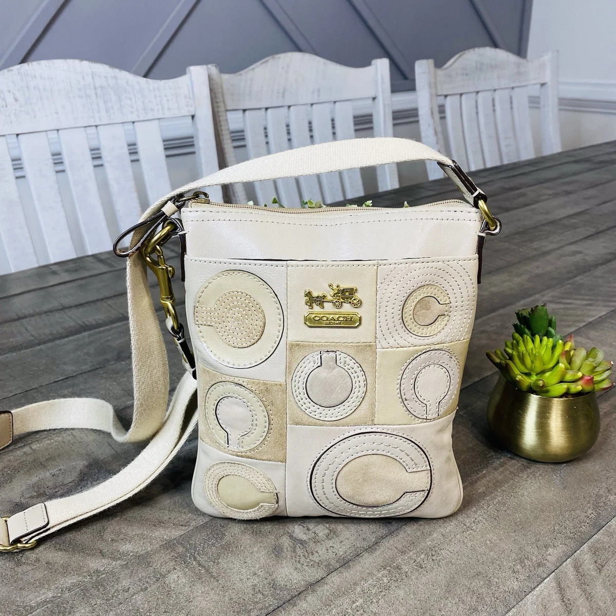 Coach Madison Suede Bags & Handbags for Women for sale | eBay