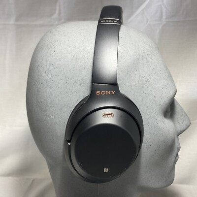Sony WH1000XM3 Bluetooth Noise Canceling Headphones - Black 100