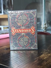 Rare Standards Black Playing Cards New & Sealed Art of Play