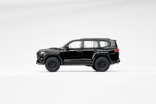 Modellino giocattolo Massdi 1:64 TYT1500 Toyota Land Cruiser LC300 Black Diamond - Foto 8 di 12