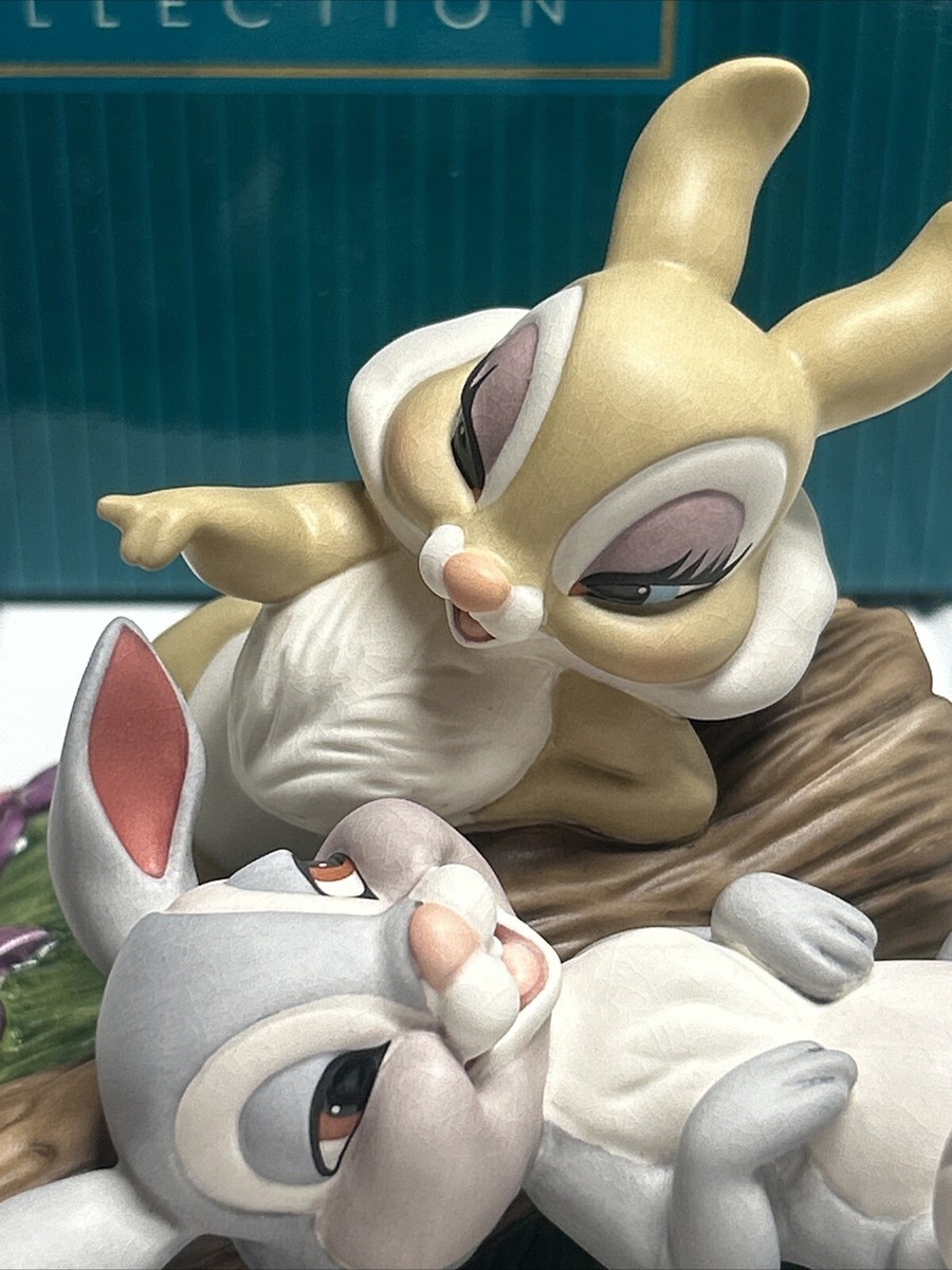 ワンピース Bambi WDCC Twitterpated in the Springtime Thumper Miss Bunny Bambi