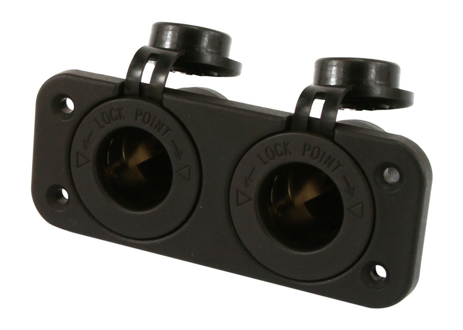 DNA DESIGNER AUDIO HEAVY DUTY TWIN ACCESSORY SOCKETS CAR BOAT 4WD ...