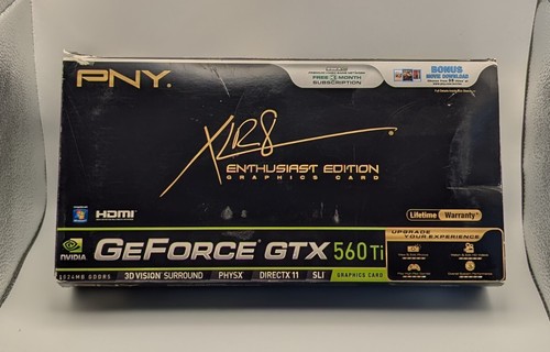 PNY NVIDIA GeForce GTX 560 Ti (VCGGTX560TXPB) 1 GB GDDR5 SDRAM PCI Express... - Picture 3 of 4