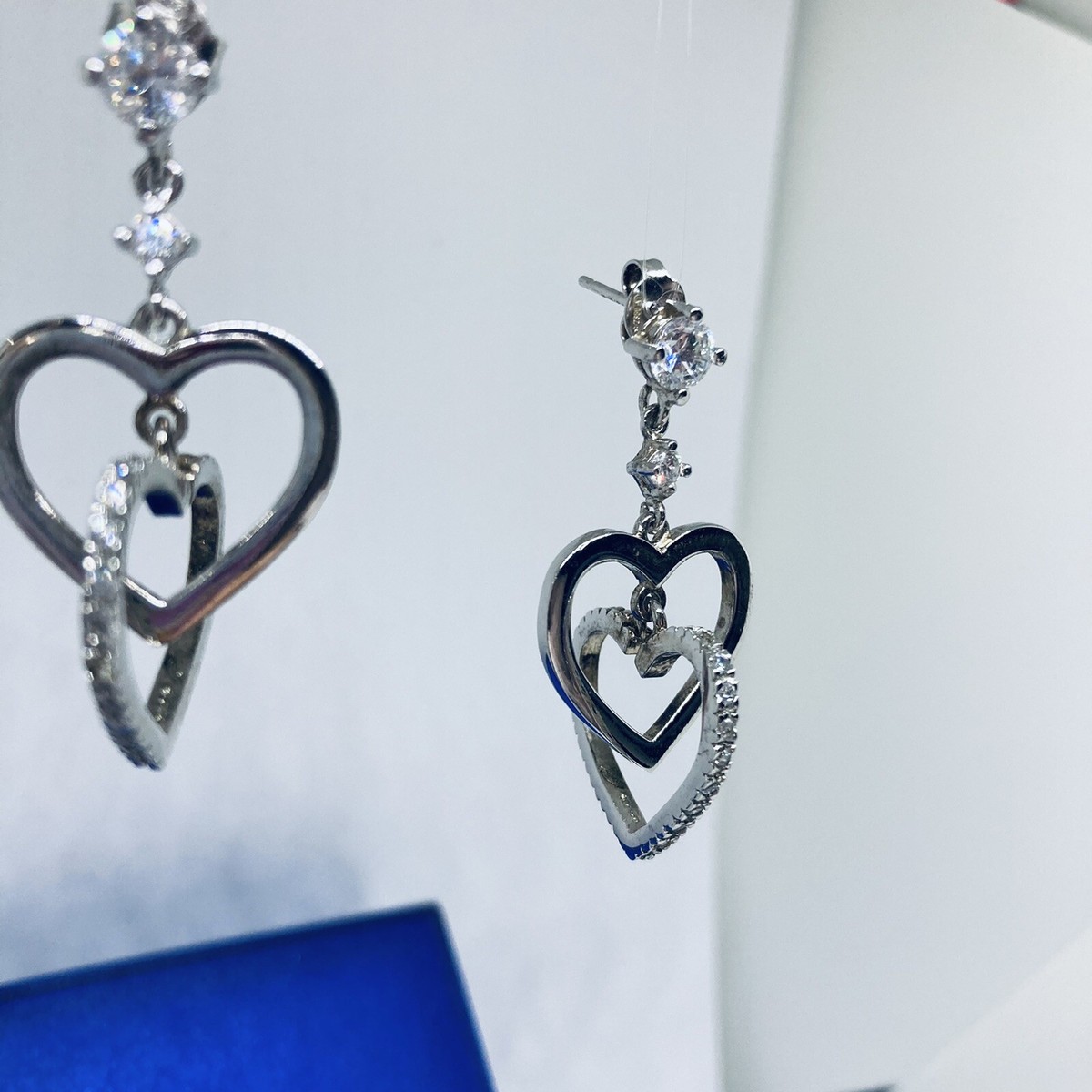 SilberDream SDO504 - Orecchini pendenti da donna, argento sterling 925 : SilberDream