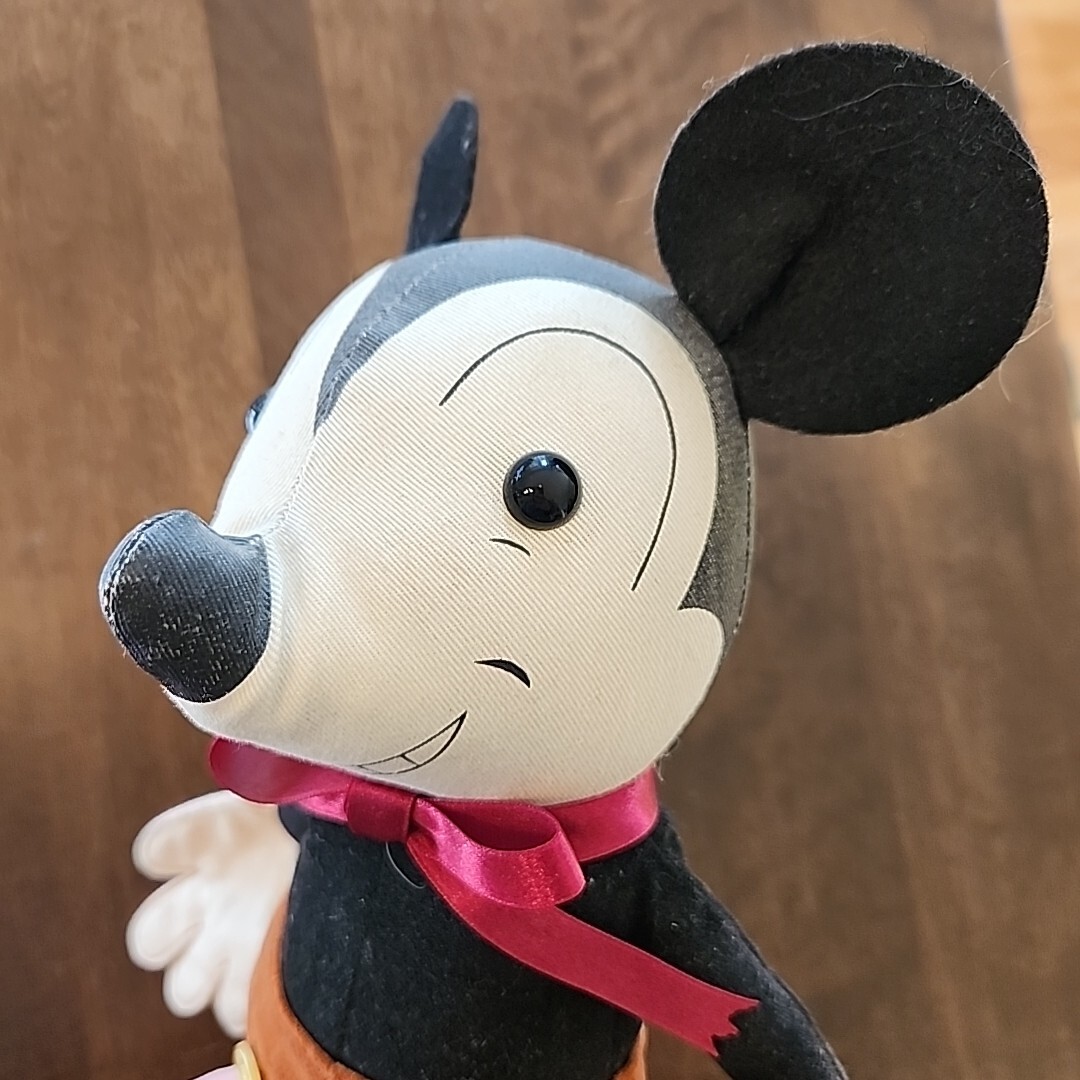 Mickey Mouse Posable Young Epoch Plush Doll 1930s Reproduction Disney ...