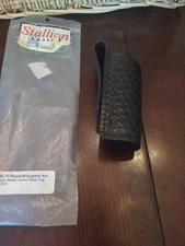 Stallion Leather MK-IV/Punch/Bodyguard 4 Oz. Black Basket Weave Open Top...