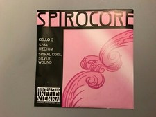 Thomastik-Infeld Spirocore Cello String Silver 4/4 Used G