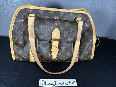 LOUIS VUITTON Sac Baxter PM Pet Carrier Bag Dog Purse Pet Cat GREAT CONDITION