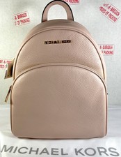 abbey medium leather backpack