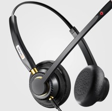 Arama Auriculares USB con micr&oacute;fono para PC, computadora port&aacute;til con micr&oacute;fono.