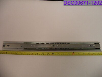 Qty = 2 (1 Set): Ball Bearing Full Extension Soft Close Drawer Slides 20'' Length