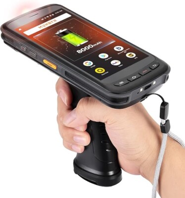 MUNBYN Android 11 Handheld Barcode Scanner 2D/1D/QR, Zebra Scanner Inventory