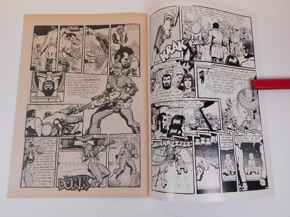 SUBVERT COMICS #3 - Near Mint/Unread 1st Print - Post-Apocalyptic Biker ...