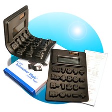 DIGITAL SOLAR Tisch Taschenrechner Tischrechner FLEX Wiggle Tasten RECHNER