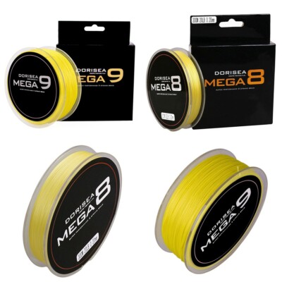 Power Pro 30lbs Braided Fishing Lines Dorisea MEGA 9 Strand 100M-2000M Moss Green Round Dyneema Braided Fishing Line E 8lb Braided Fishing Line - Foto 2