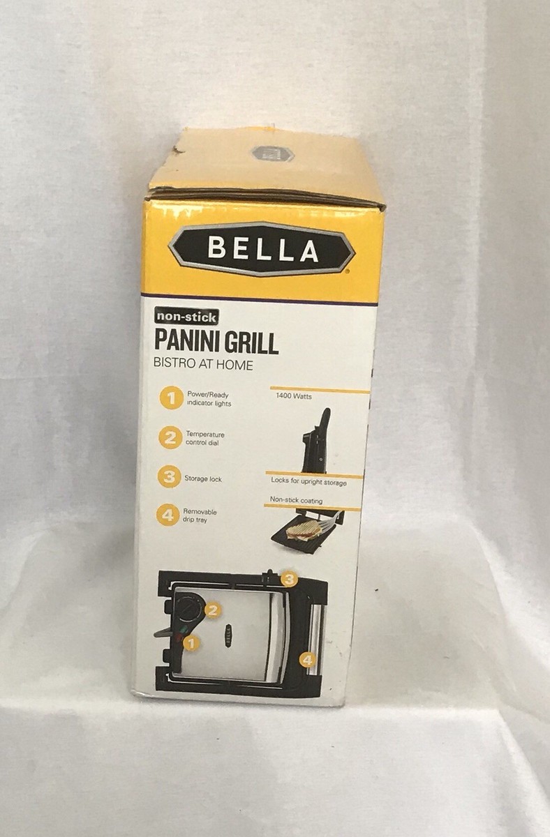 BELLA Panini Press, Sandwich Maker And Electric Indoor Grill