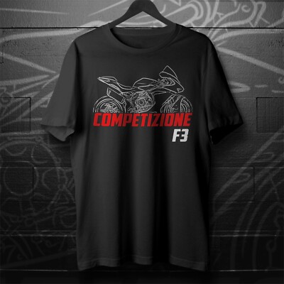 For MV Agusta F3 Oro/Rosso/RR/XX/R 2012-2025 fans - Motorcycle T-Shirt