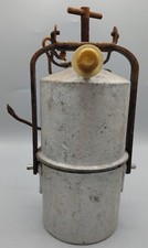 🍀Outil ancien , ancienne lampe de mineur , acetylene , lampe à carbure (1) 