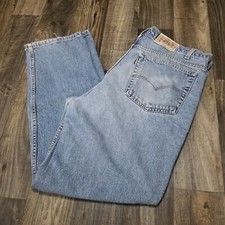 Vintage 90s Levi's 540 Brown Tab 40x32 Relaxed Fit Jeans Staight Leg